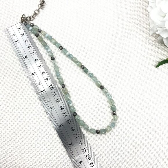 Sincerely Southwest Sterling Set: Earrings & Necklace, Like-New - Picture 4 of 10